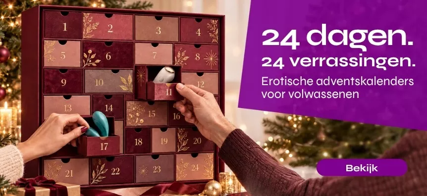 24 dagen vol verrassingen: erotische adventskalenders met speeltjes voor volwassenen | Sex Shop België Desirel.be