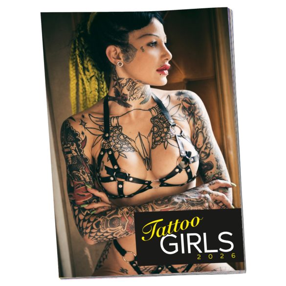 Tattoo Girls - getatoeëerde vrouwenkalender - 2026 (10st)