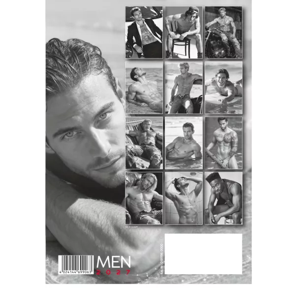 Men 2027 - erotische muurkalender (10 stuks)
