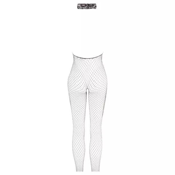 NO:XQSE - Catsuit met halternek - zwart
