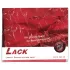 Lakenspread - laklederen hoeslaken - rood - 200x230cm