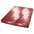 Lakenspread - laklederen hoeslaken - rood - 200x230cm