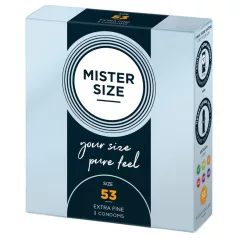 Mister Size - condoom dun - 53mm - 3 stuks