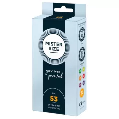 Mister Size - condoom dun - 53mm - 10 stuks