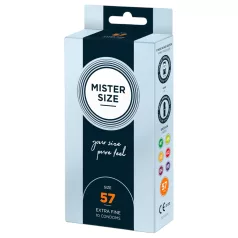 Mister Size - condoom - dun - 57mm - 10 stuks
