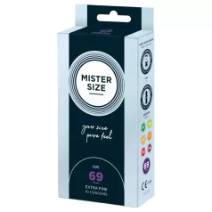 Mister Size - condoom dun - 69mm - 10 stuks