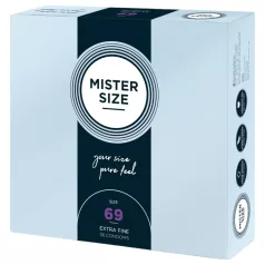 Mister Size - ultradun condoom - 69mm - 36 stuks