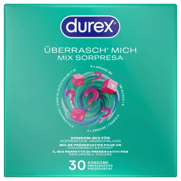 Durex Surprise Me - condooms mixpakket - 30 stuks