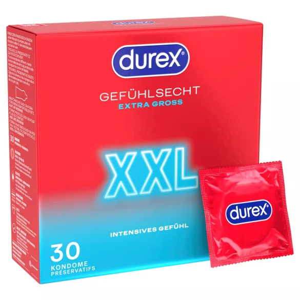 Durex - XXL condoom (30 stuks)
