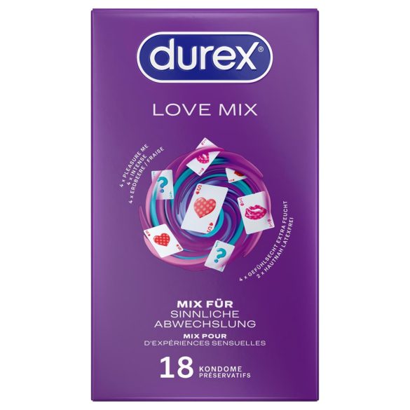 Durex Love Mix - condoompakket (18 stuks)