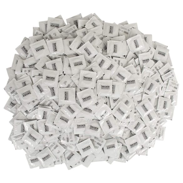 Secura Original - condooms - 1000 stuks - latex - transparant