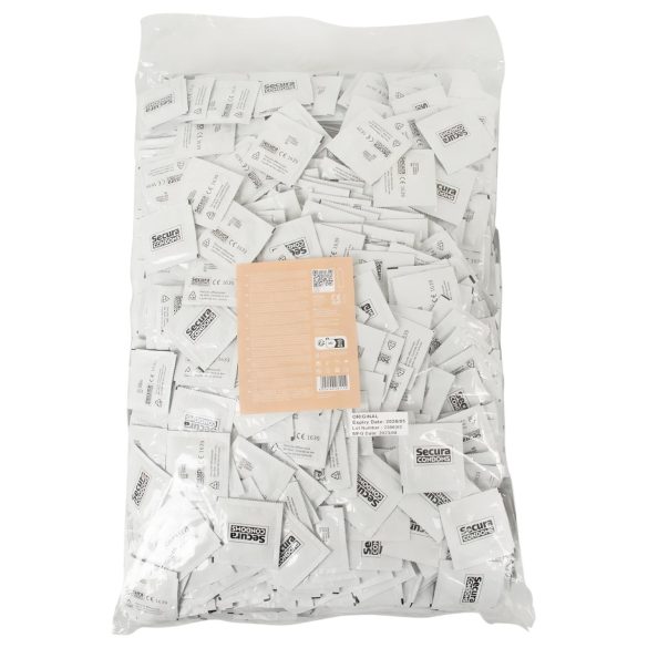 Secura Original - condooms - 1000 stuks - latex - transparant