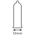 Secura Extra Fun - geribbelde condooms - 53mm - 12 stuks