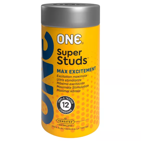 ONE - condooms - nopjes structuur - 12 stuks