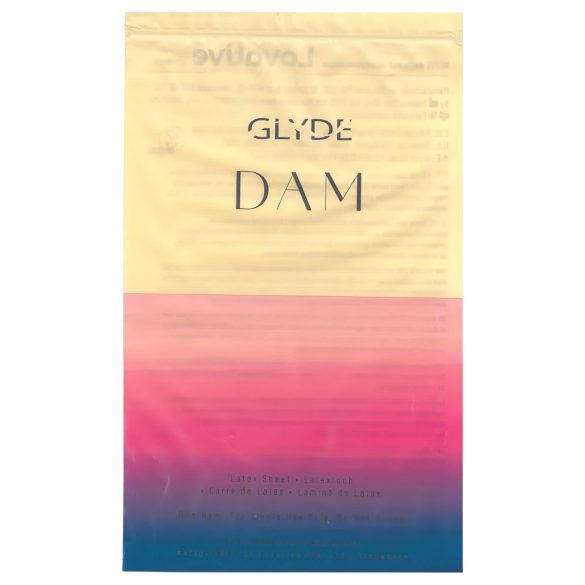 GLYDE - latex beflappertje - veganistisch - vanille