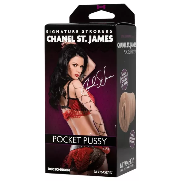 Doc Johnson Chanel St. James - masturbator - realistisch - ultraskyn - huidkleur