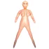 Bom - opblaaspop vrouw - grote borsten - pvc