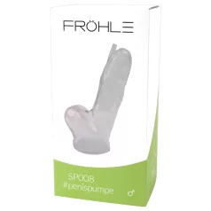   Fröhle - penis pomp vervangcilinder - medisch anatomisch - 21cm