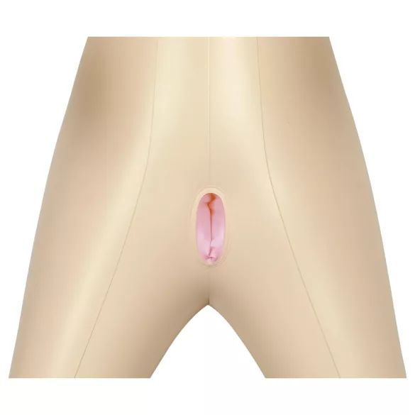 Mayumi - opblaaspop - levensecht ontwerp - lichaamskleur