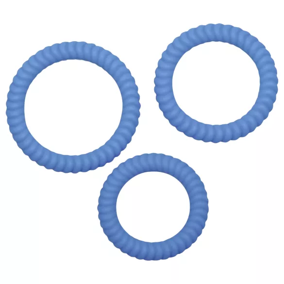 You2Toys - Penisring set van 3 - blauw