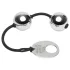 Fifty Shades of Grey - geden kegelbal - metaal - grijs