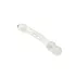Fifty Shades of Grey - glazen dildo - gebogen - transparant