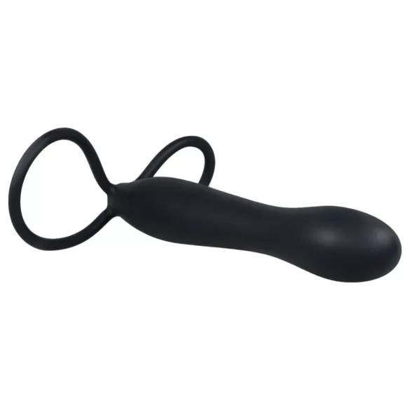 You2Toys - Anale dildo met penisring - zwart