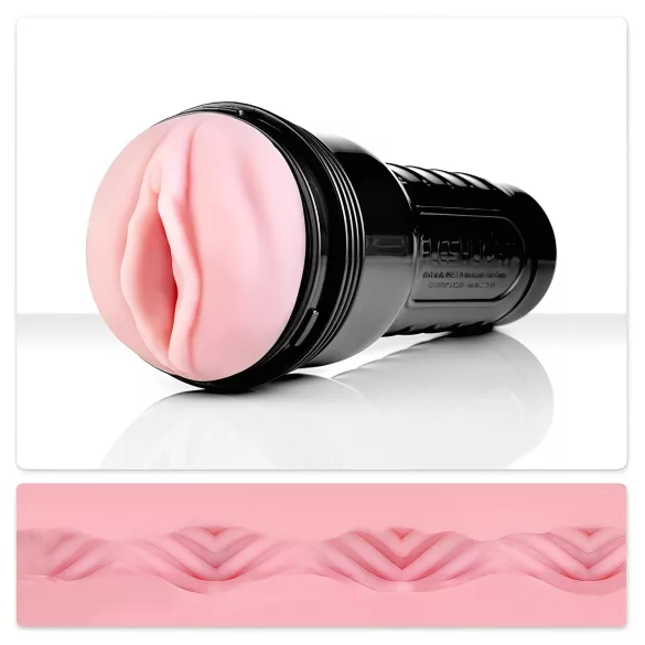 Fleshlight - masturbator - vagina met draaipatroon - roze