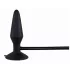 You2Toys True Black - opblaasbare buttplug - siliconen - zwart