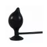You2Toys True Black - opblaasbare buttplug - siliconen - zwart