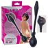 You2Toys - opblaasbare anale dildo - zwart