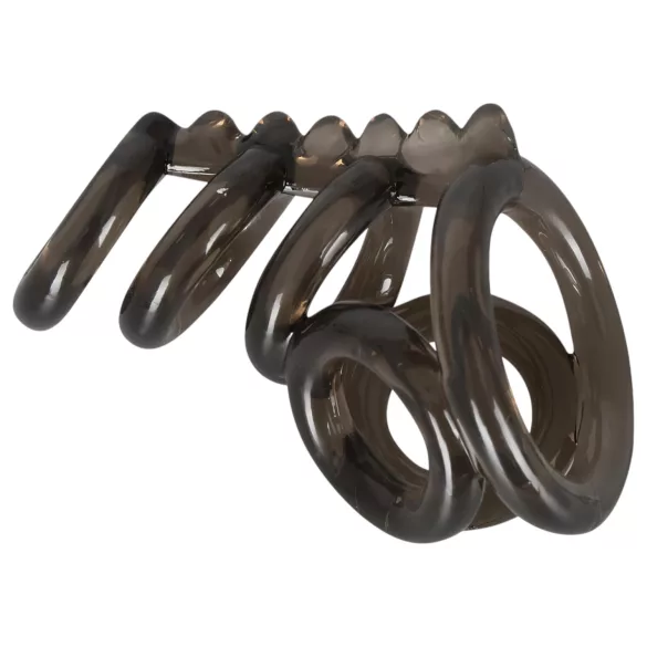 Bad Kitty - penis- en balzakring - met nopjes