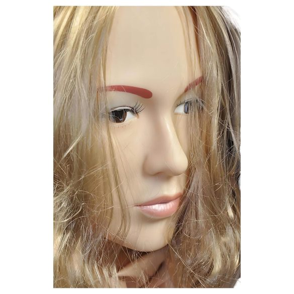 Antonya Vidra - opblaasbare sekspop - half opgetrokken been