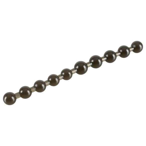 You2Toys - Buttplug met kralen - siliconen - zwart