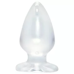 Kristalhelder - anaal plug groot - transparant