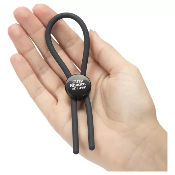 Fifty Shades of Grey - penisring - silicone - grijs