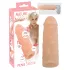 Nature Skin - Penis sleeve verlenger verdikker - Naturel