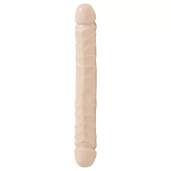 Doc Johnson - dubbel dildo - realistisch - huidkleur - 30,5 cm