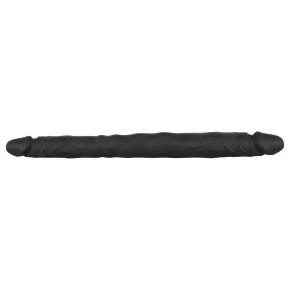 Bad Kitty - siliconen dubbel dildo - zwart