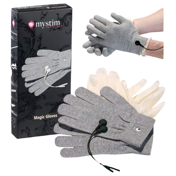 mystim Magic Gloves - Elektrohandschoenen (2 stuks)