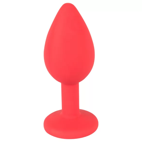Colorful JOY - siliconen buttplug - klein - rood