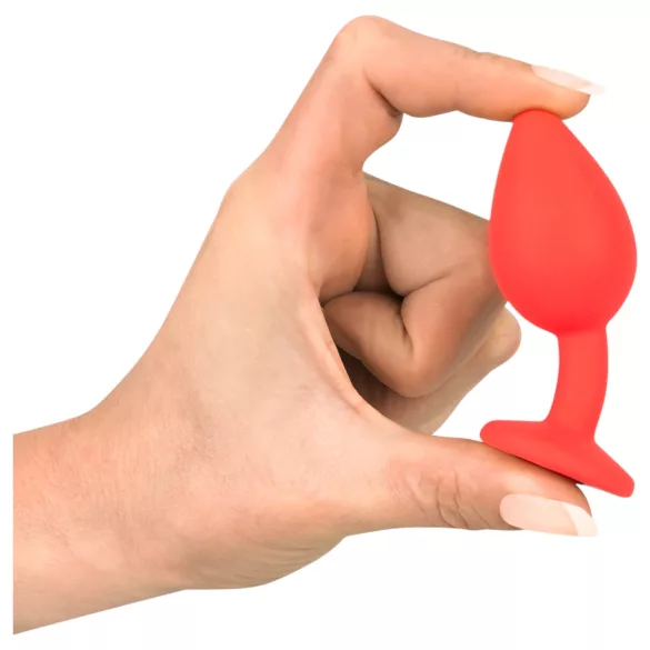 Colorful JOY - siliconen buttplug - klein - rood