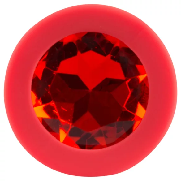 Colorful JOY - siliconen buttplug - klein - rood