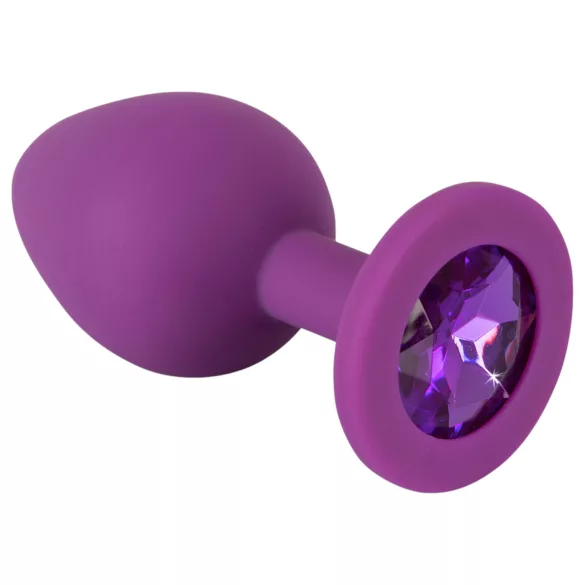Colorful JOY - siliconen buttplug - medium - paars