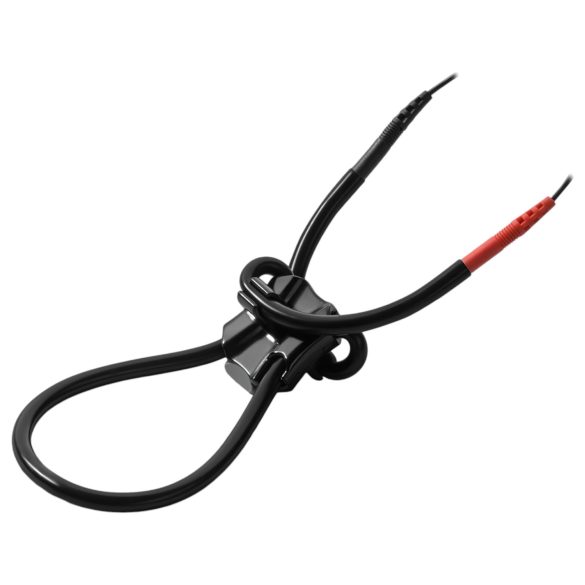 mystim - elektrostimulatie penisring - siliconen - zwart