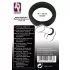 Black Velvets - penisring dikwandig - 3,8 cm - zwart