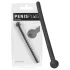 Dilator Piss Play - penisdilator hol buisje - siliconen - zwart