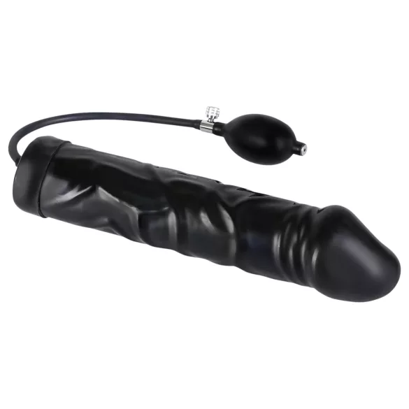 You2Toys - latex opblaasbare anaal dilator - groot zwart