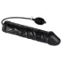 You2Toys - latex opblaasbare anaal dilator - groot zwart