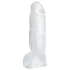 Kristalhelder - dildo - extra groot - transparant